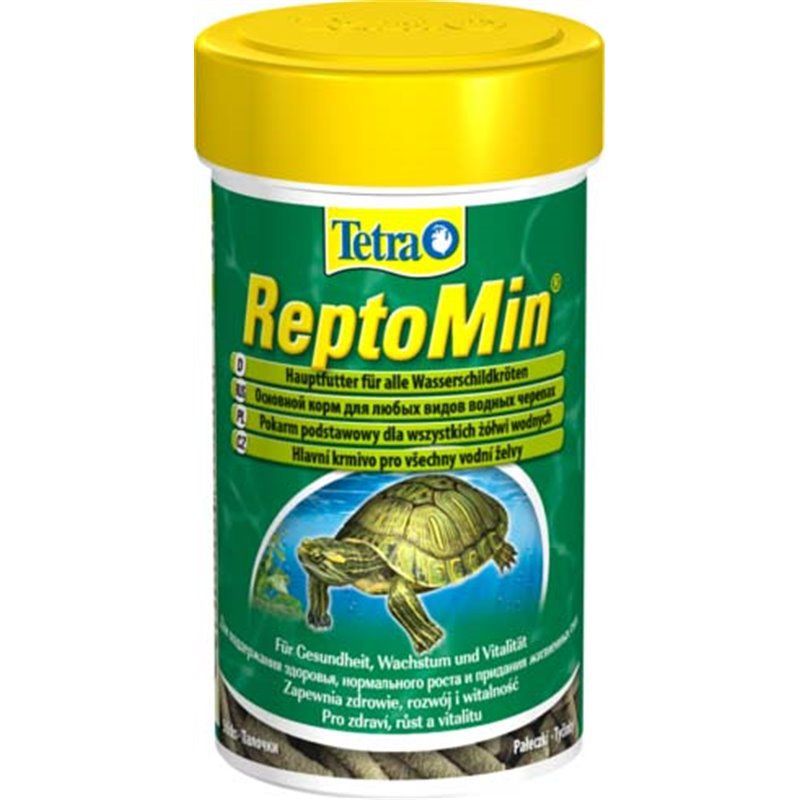 Tetra ReptoMin Sticks Аквариумистика (Корм для водных черепах)